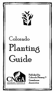 Colorado Planting Guide